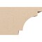 Ekena Millwork 4in. W x 8in. H x 12in. L Mediterranean Woodgrain TimberThane Rafter Tail, Primed Tan RFTUR04X08X12MEDRCPR - alternate 4
